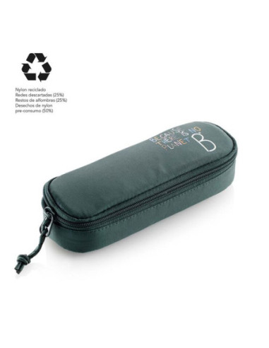 Estoig ovalat ecoalf color verd