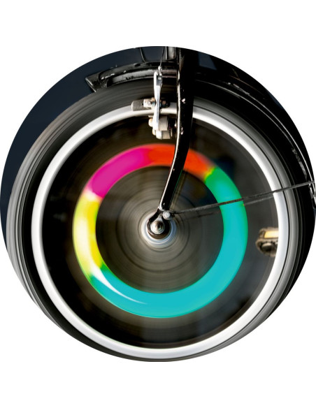 Llum bicicleta nens Spiegelburg | LED radis colors