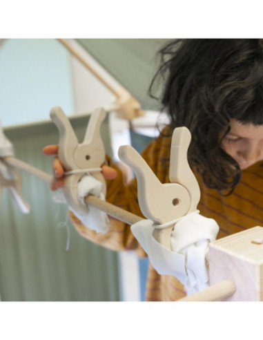 pinça gran de fusta (individual)