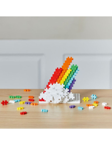 Cub de 600 peces Rainbow de PLUS PLUS