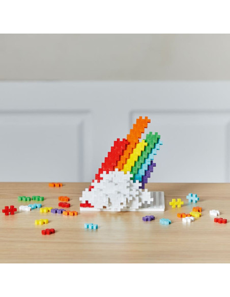 Cub de 600 peces Rainbow de PLUS PLUS