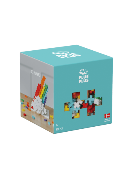 Cub de 600 peces Rainbow de PLUS PLUS