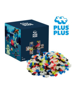 Cub de 600 peces Glow de PLUS PLUS