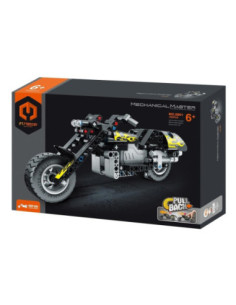 Motocicleta iMMaster 183 Piezas | Juego de construcción con retrofricción