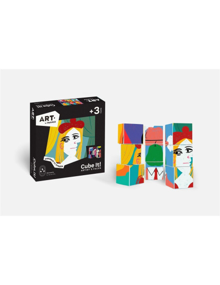 Art Cube it! Artist's Faces by Imanix