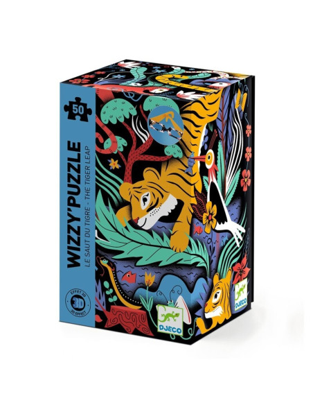 Wizzy Puzzle El salt del tigre de DJECO