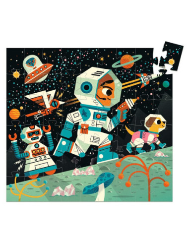 Puzzle Estació espacial de DJECO