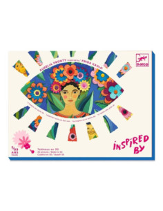 Joc de manualitats Quadres en 3D Inspired by Frida Kahlo de Djeco