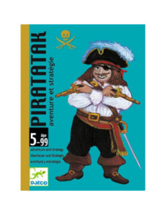 Joc de cartes Piratatak en català de DJECO