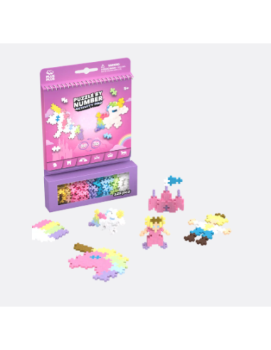 Puzzle by number Pack d'activitat fades - 125 pcs de PLUS PLUS