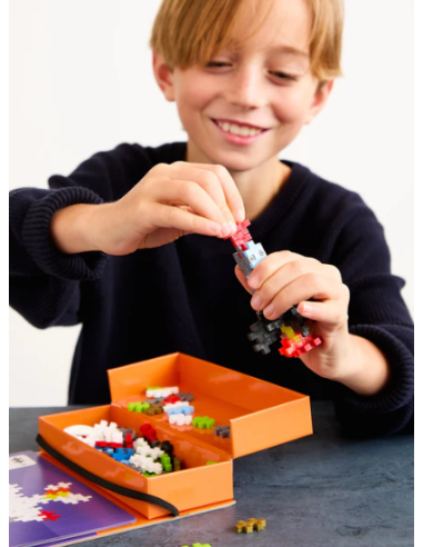 Puzzle by number Pack d'activitat espai- 125 pcs de PLUS PLUS