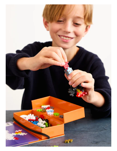 Puzzle by number Pack d'activitat espai- 125 pcs de PLUS PLUS