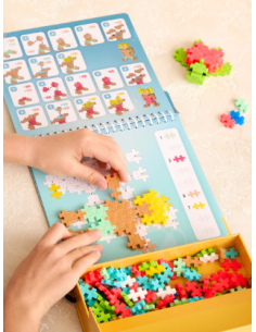Puzzle by number Pack d'activitat oceà- 125 pcs de PLUS PLUS 2