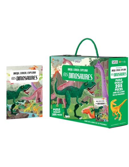 Viatja, coneix, explora els dinosaures de Manolito Books