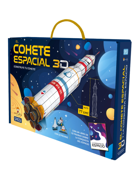 Coet espacial 3D de Manolito Books