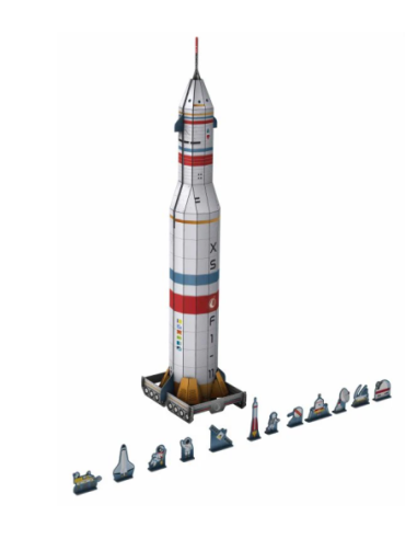 Coet espacial 3D de Manolito Books