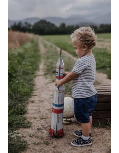 Coet espacial 3D de Manolito Books