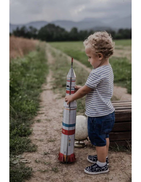 Coet espacial 3D de Manolito Books