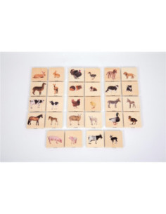 28 fitxes d'animals domèstics de Tickit