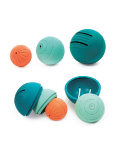 Ball in Ball Ludi | Pilotes sensorials de silicona per a nadons 2