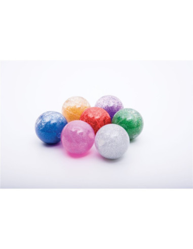 Boles de purpurina de Tickit - 1 bola color aleatori
