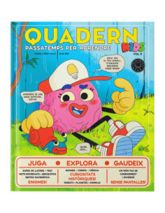 Quadern kids vol.4 PAssatemps per aprendre. Juga, Explora, Gaudeix.