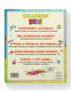 Quadern kids vol.4 PAssatemps per aprendre. Juga, Explora, Gaudeix. 2