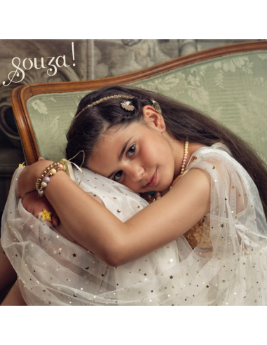 Disfraz princesa Dorianne dorado Souza! | 3-10 años