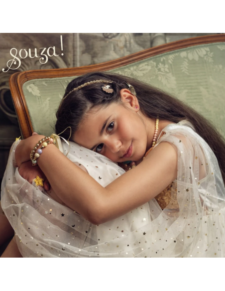 Disfraz princesa Dorianne dorado Souza! | 3-10 años