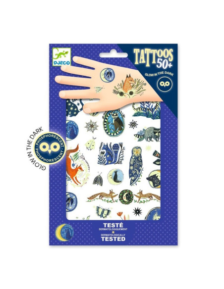 Tatuatges reflexos a la nit