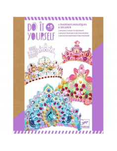 DIY Diademas para decorar Princesas de Djeco es una actividad creativa que permite a los niños convertirse en auténticos diseñad