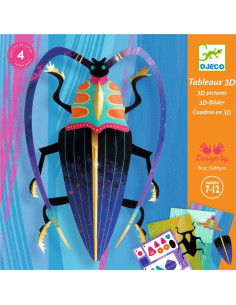 Paper creatiu d'insectes de DJECO