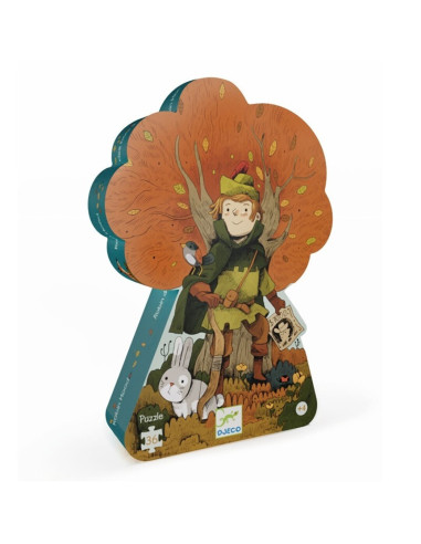 Puzzle silueta Robin Hood de DJECO