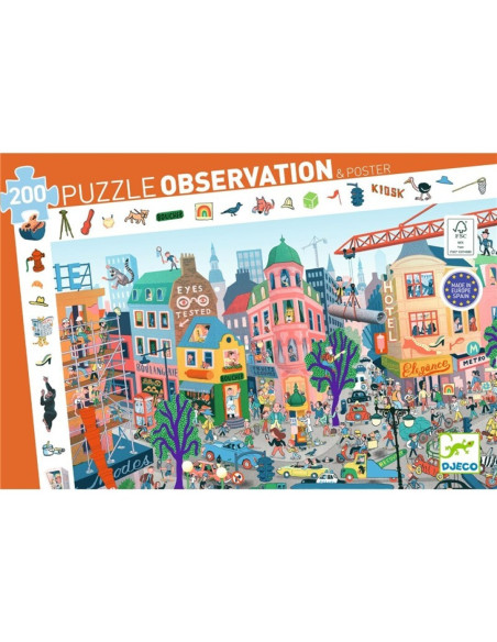 Puzzle observació 200 pcs