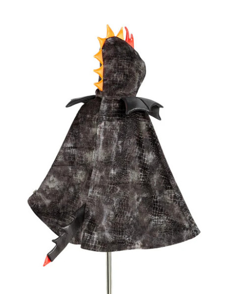 Disfressa capa dragon black (dragó negre)