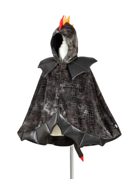 Disfressa capa dragon black (dragó negre)