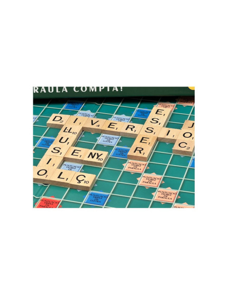 Scrabble Clásico en Catalán con fichas de madera | A Joc Lent