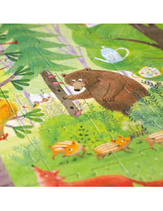 Puzzle Night & Day in the Forest Londji | 54 piezas 2
