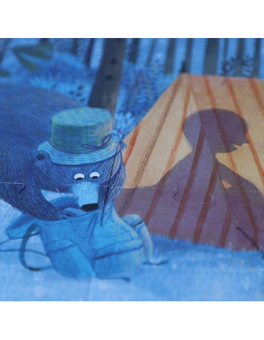 Night & day in the forest