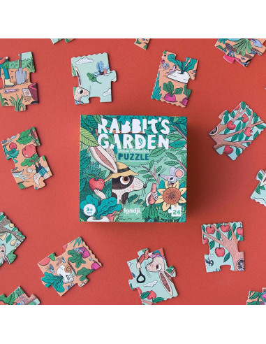 Puzzle Rabbit's Garden Londji | 24 piezas +3 años