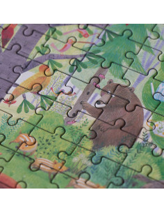 Pocket Puzzle Night & Day Forest Londji | 100 peces 2