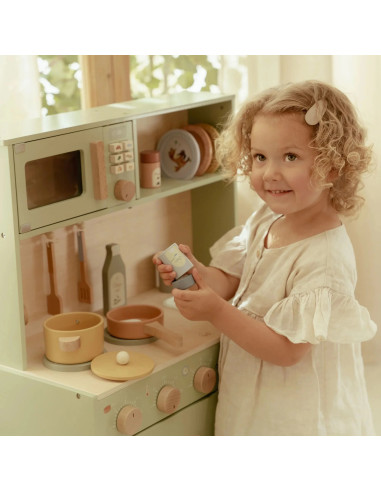 Cuineta de fusta color menta – Little Dutch (2025)