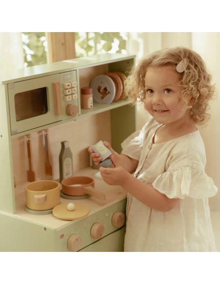 Cuineta de fusta color menta Little Dutch | Cuina infantil | A Joc Lent