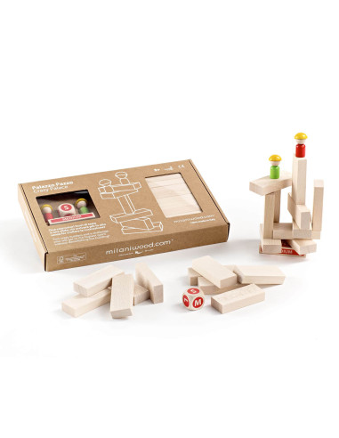 Palazzo Pazzo Milaniwood | Joc d’equilibri i construcció | A Joc Lent