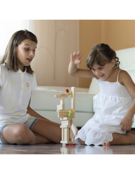 Palazzo Pazzo juego construcción madera Milaniwood – juego equilibrio | A Joc Lent
