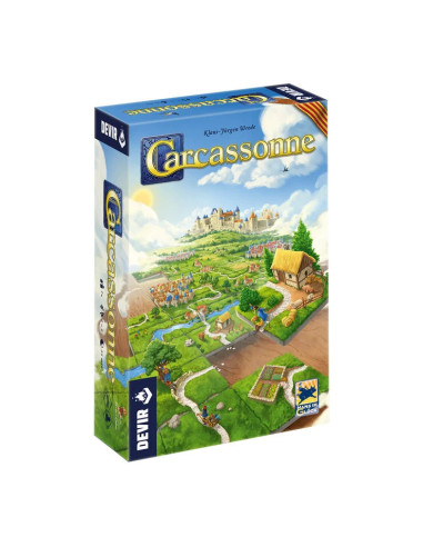 Carcassonne (en català) | Joc d’estratègia i col·locació de llosetes | A Joc Lent