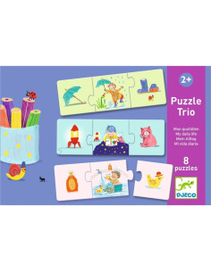 Puzzle educatius Mi vida diaria