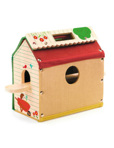 Softi Farm Djeco | Granja portátil de madera y fieltro 2