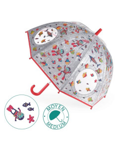 Paraigües transparent submarí