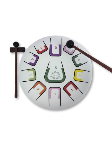 Tambú blanc | Instrument de percussió melòdic | A Joc Lent